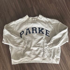 PARKE Women's Gray Sweatshirt